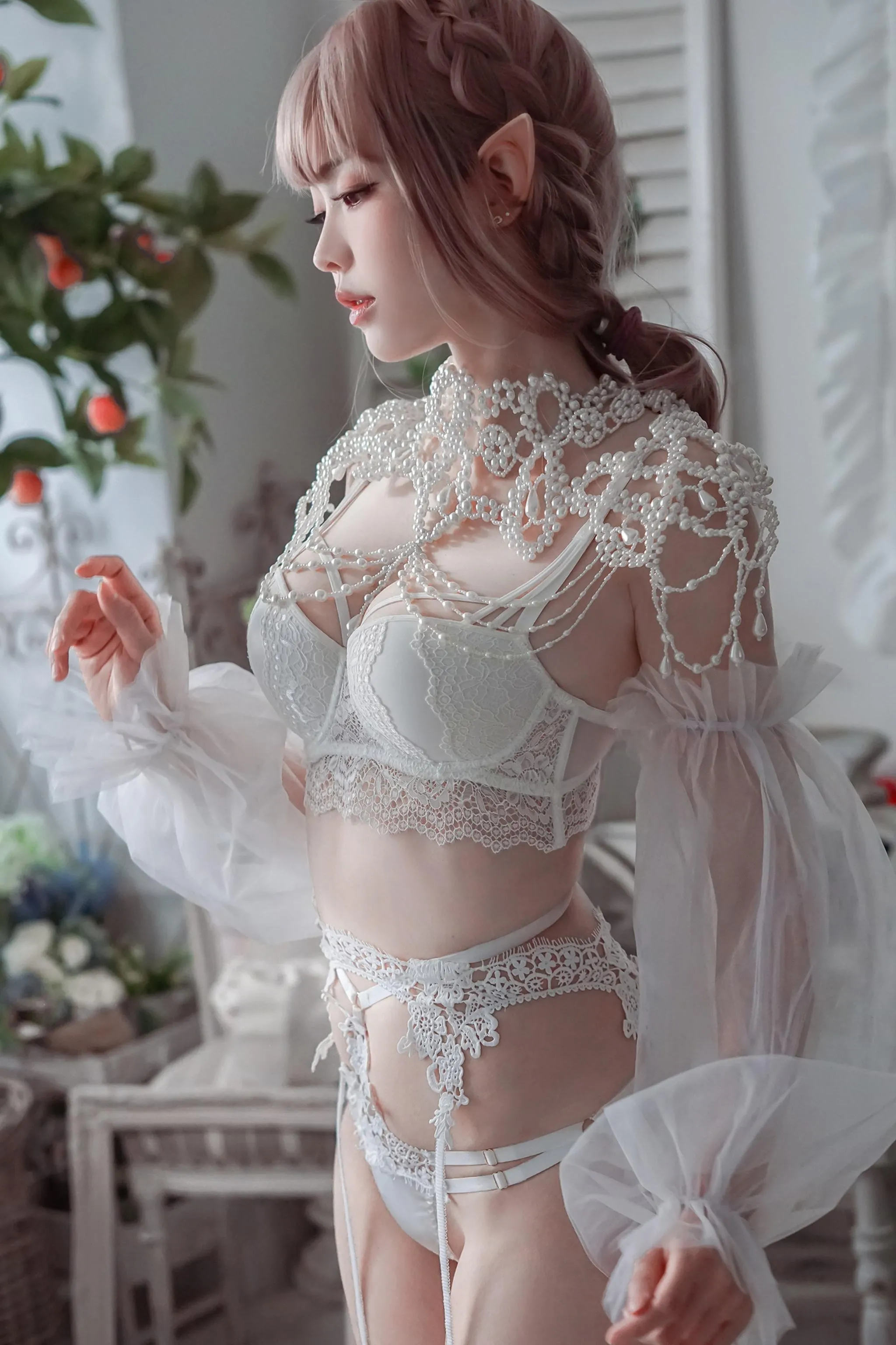 ElyEE子 – NO.87 Bride  Lingerie [65P]插图4